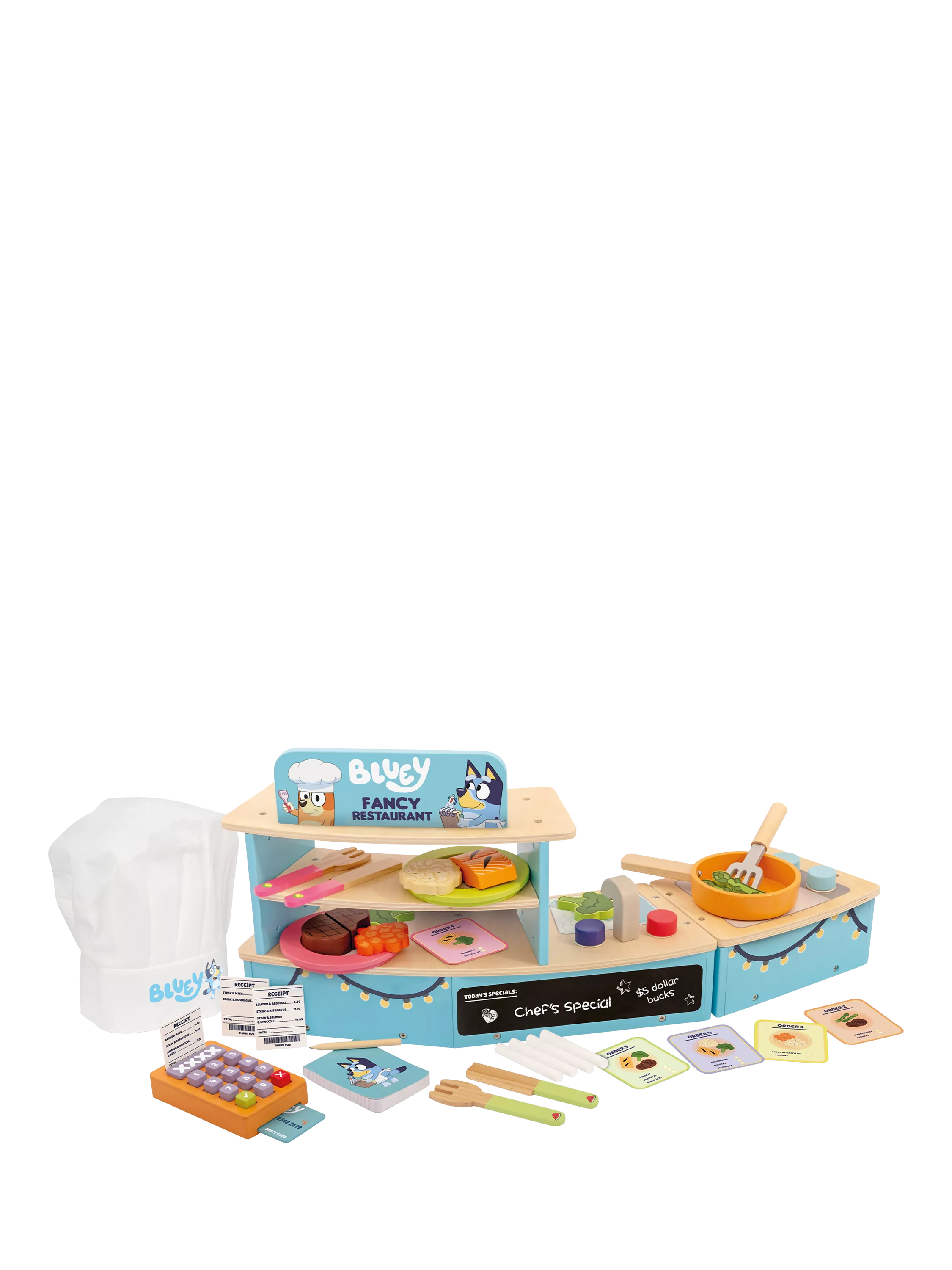 Bluey Fancy Tabletop Restaurant role play toy, imported from the UK