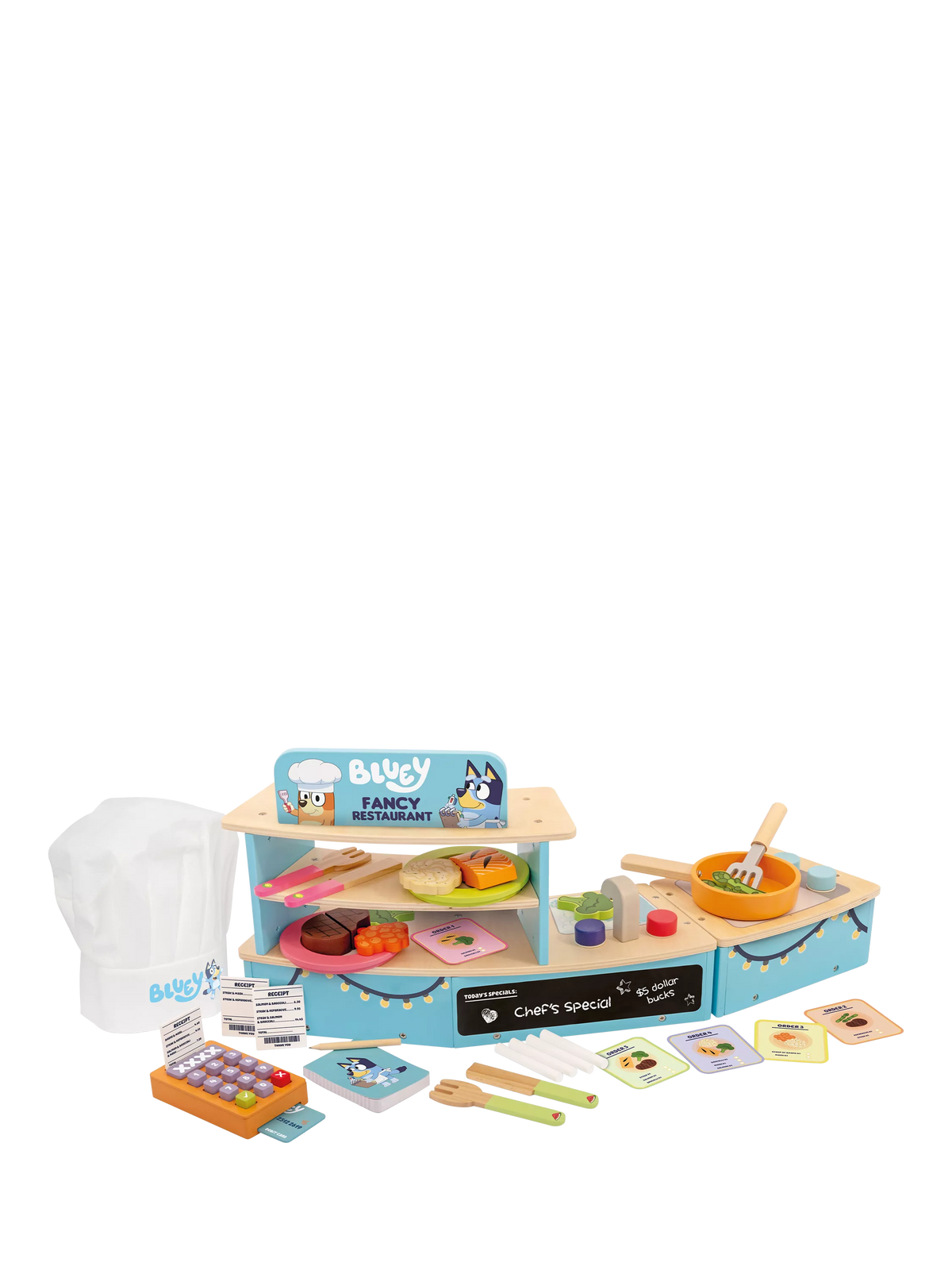 Bluey Fancy Tabletop Restaurant role play toy, imported from the UK