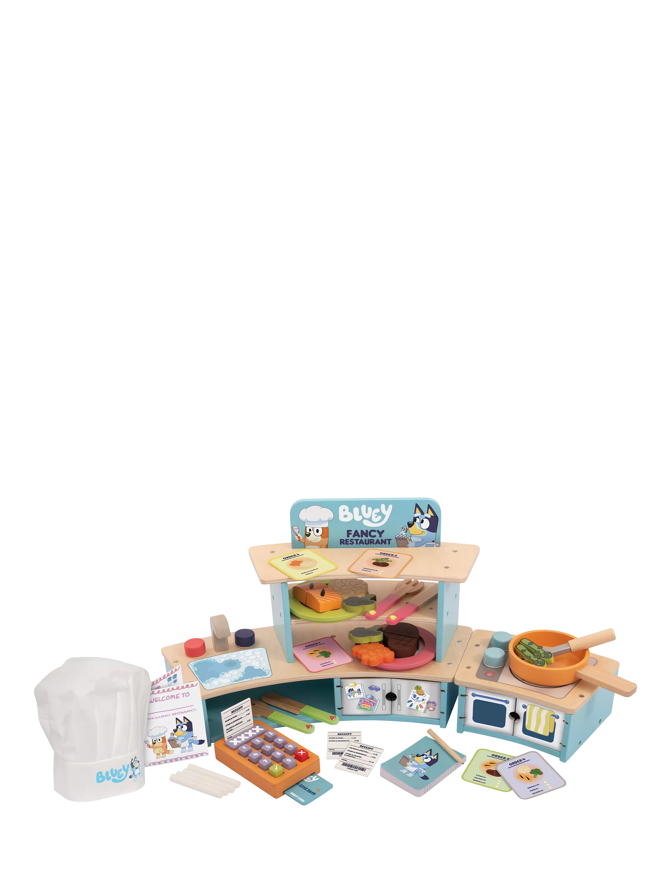 Bluey Fancy Tabletop Restaurant role play toy, imported from the UK