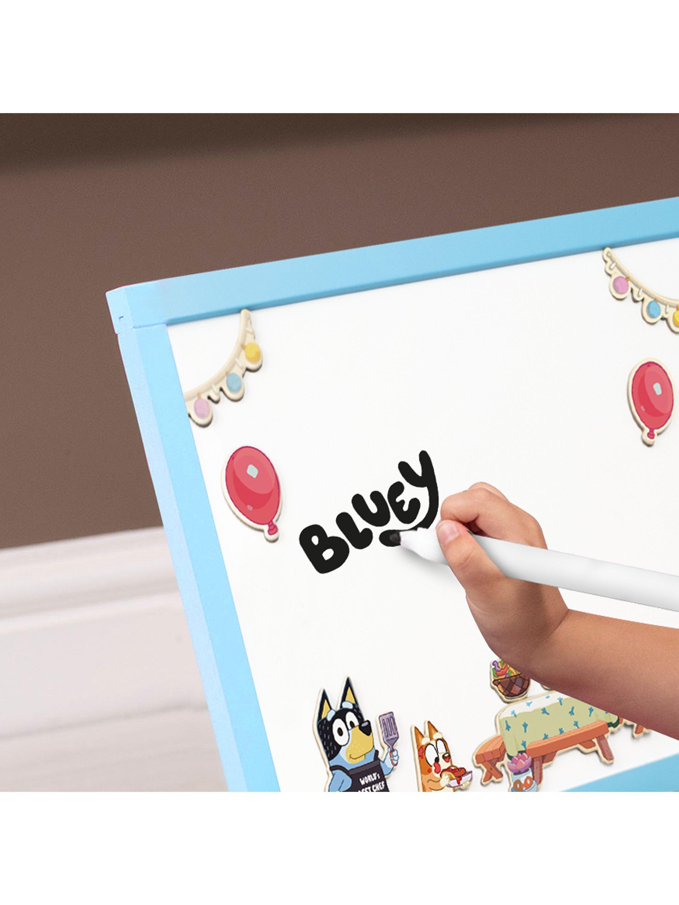 Bluey activity creation station with 100 magnets, imported from the UK