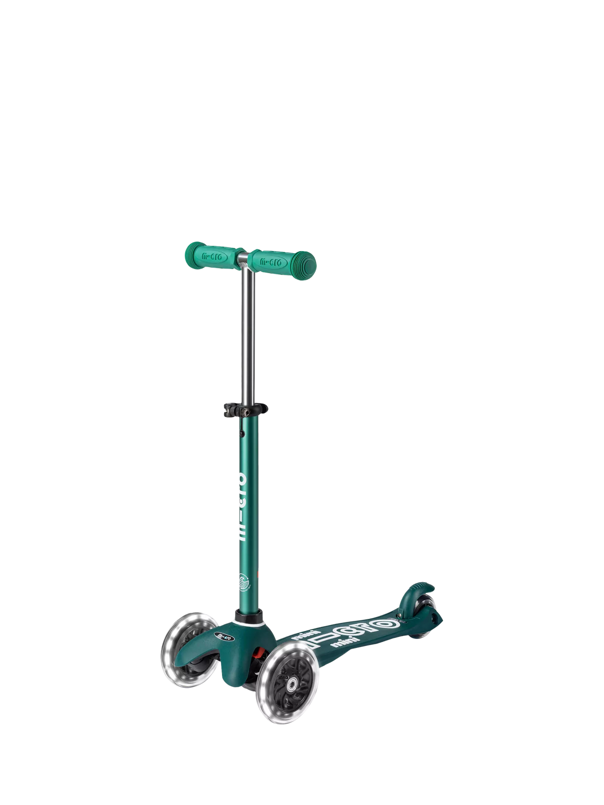 Micro Scooters Mini Eco Deluxe LED scooter green - British product