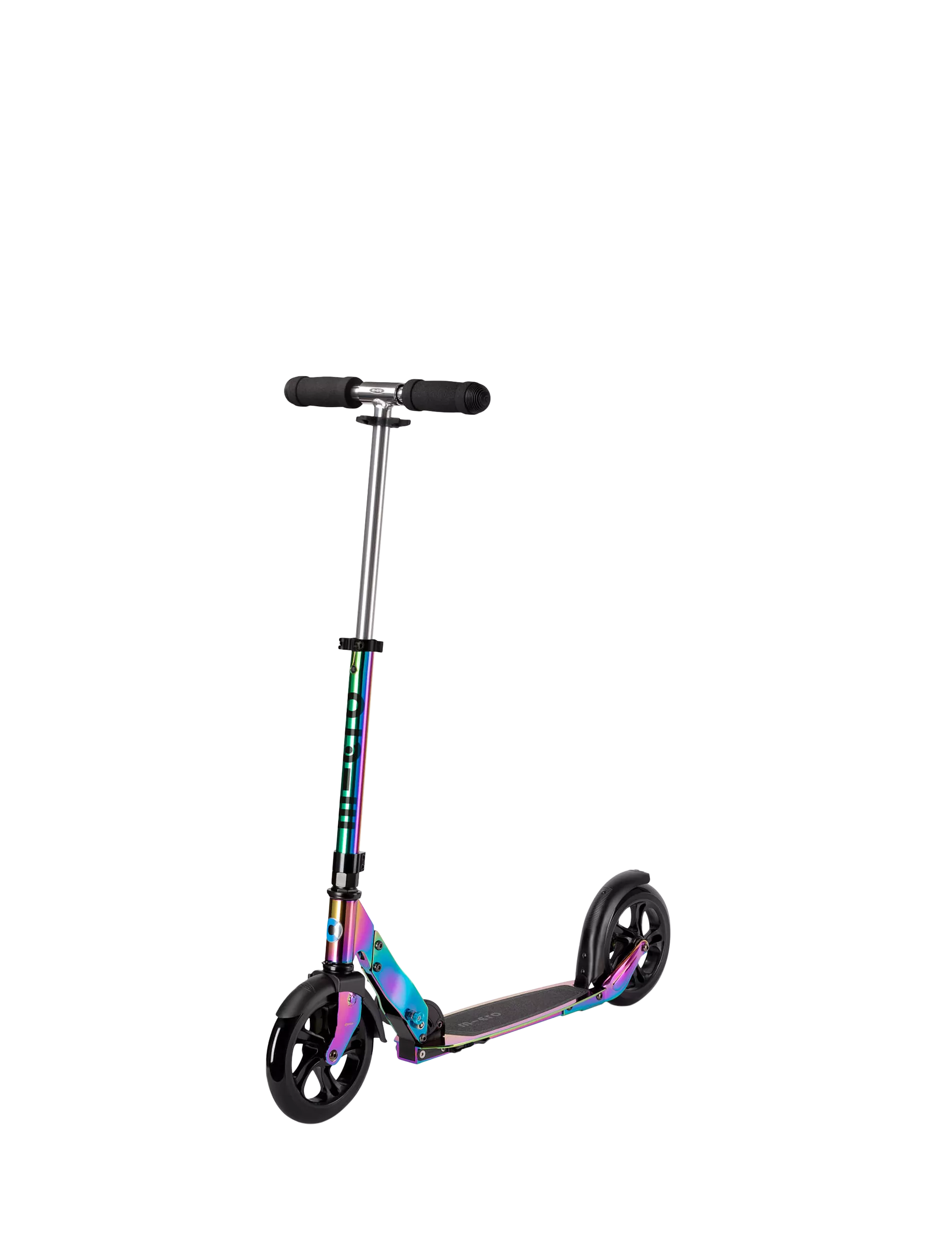 Micro Scooters Classic scooter med store hjul, neochrome, britisk versjon