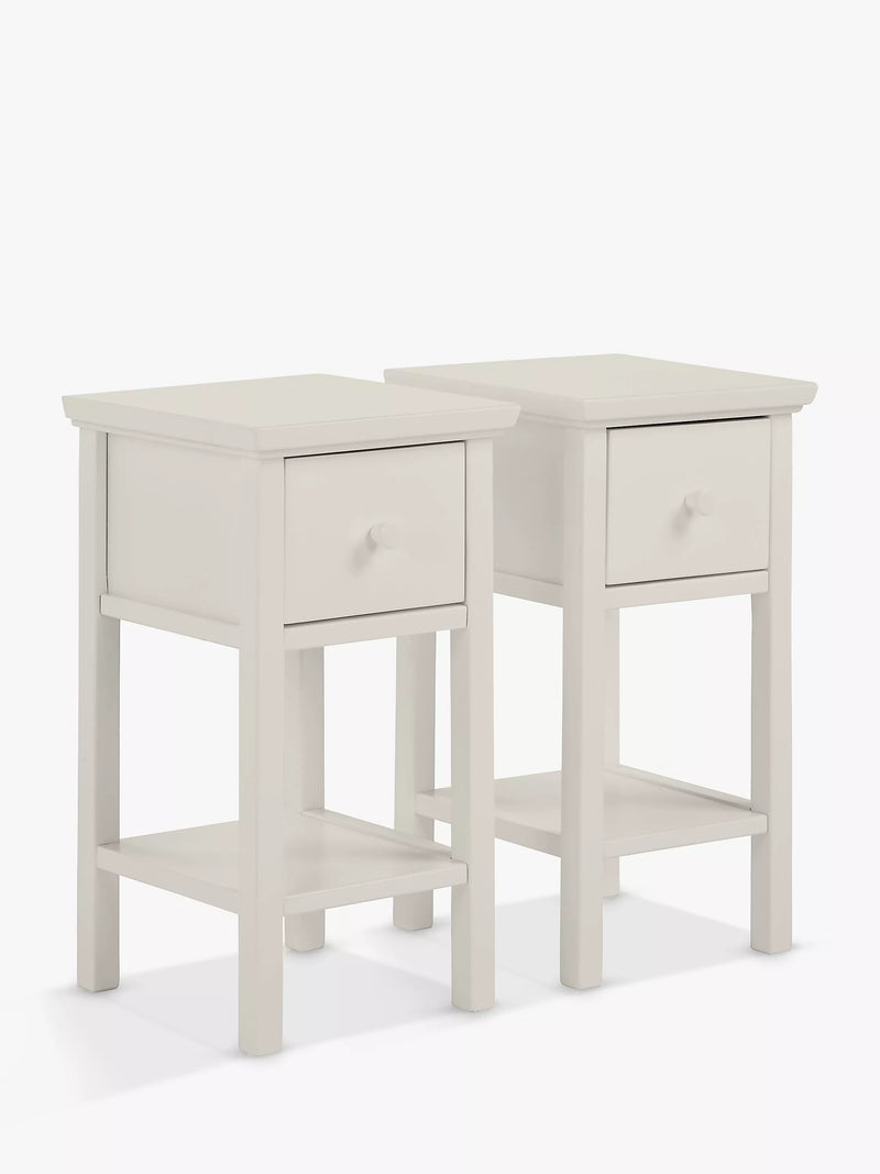 John Lewis Wilton Bedside Tables Set of 2