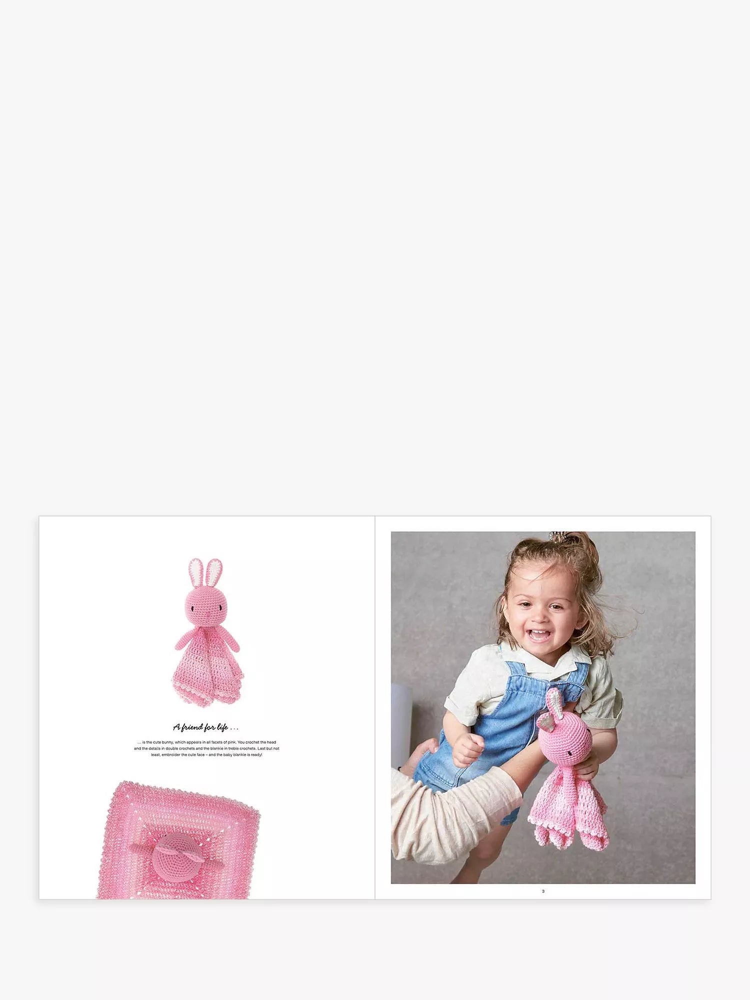 Rico Design Ricorumi Baby Blankies crochet book, UK version