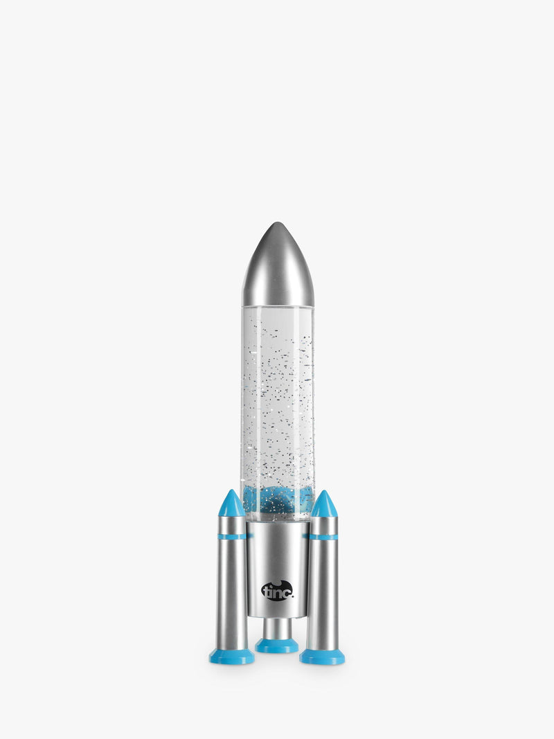 Tinc Rocket Glitter Lamp Multi (British brand)