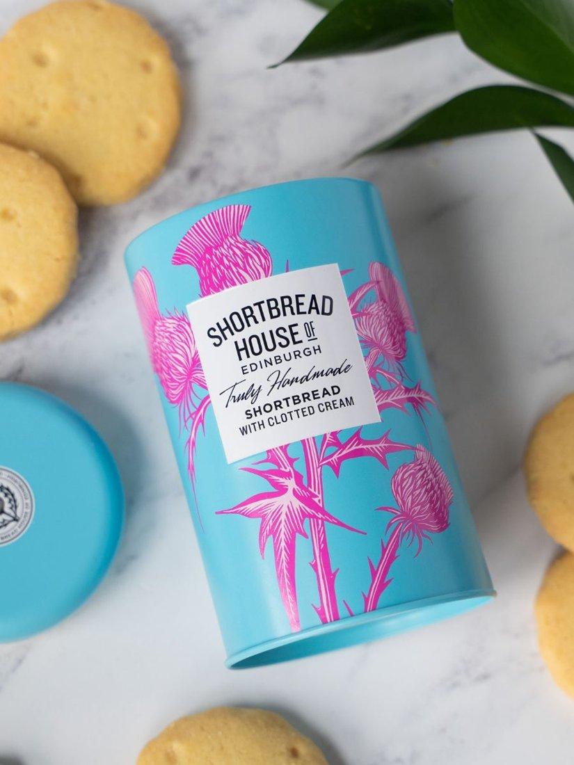 Shortbread House of Edinburgh clotted cream shortbread biscuits 140g (British brand)