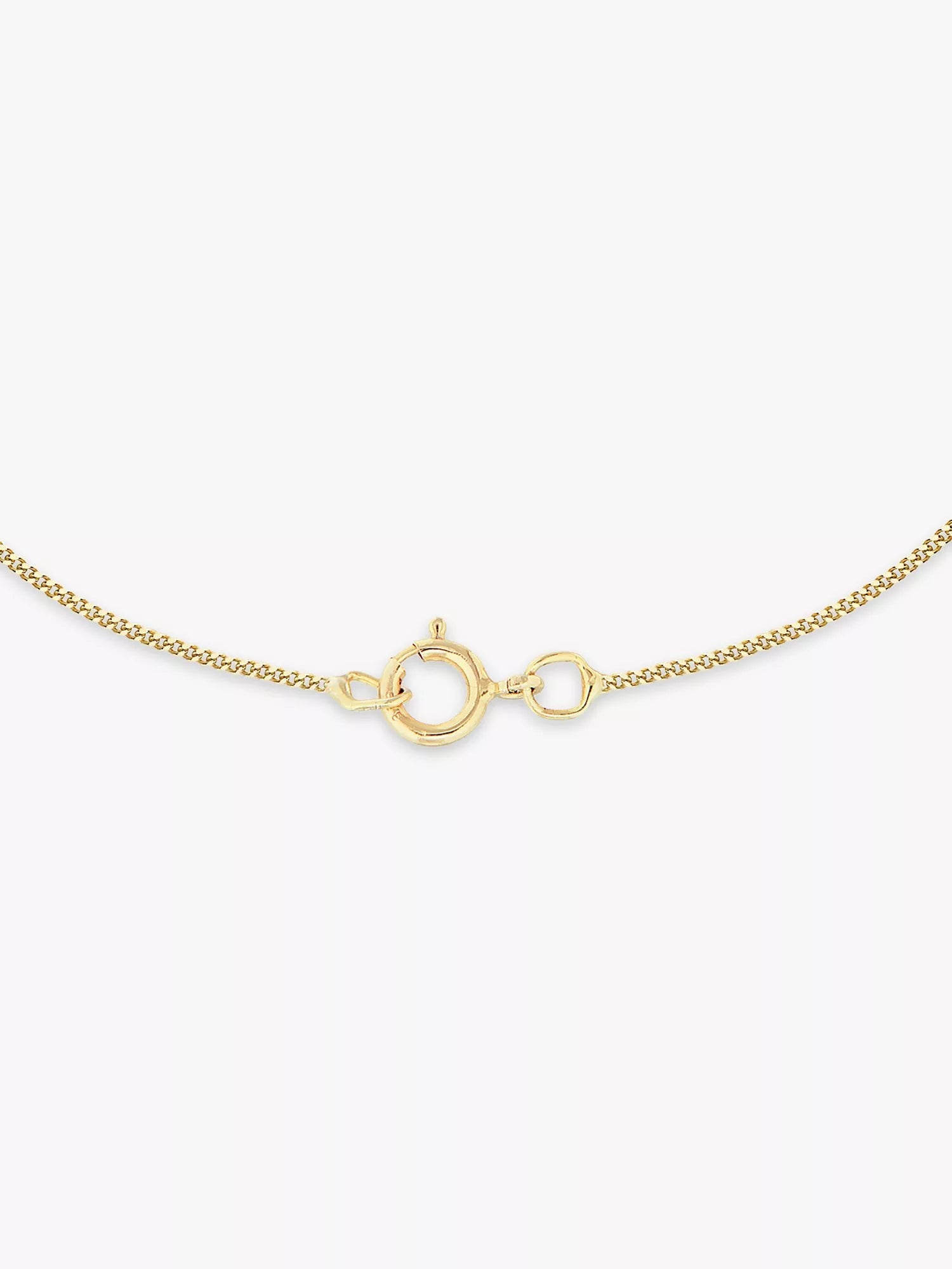 IBB 9ct gold pearl and cubic zirconia pendant necklace, UK version