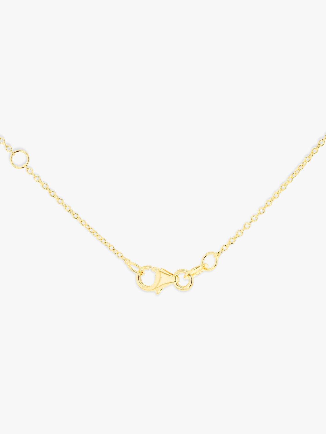 IBB 9ct gold freshwater pearl lariat necklace, UK version
