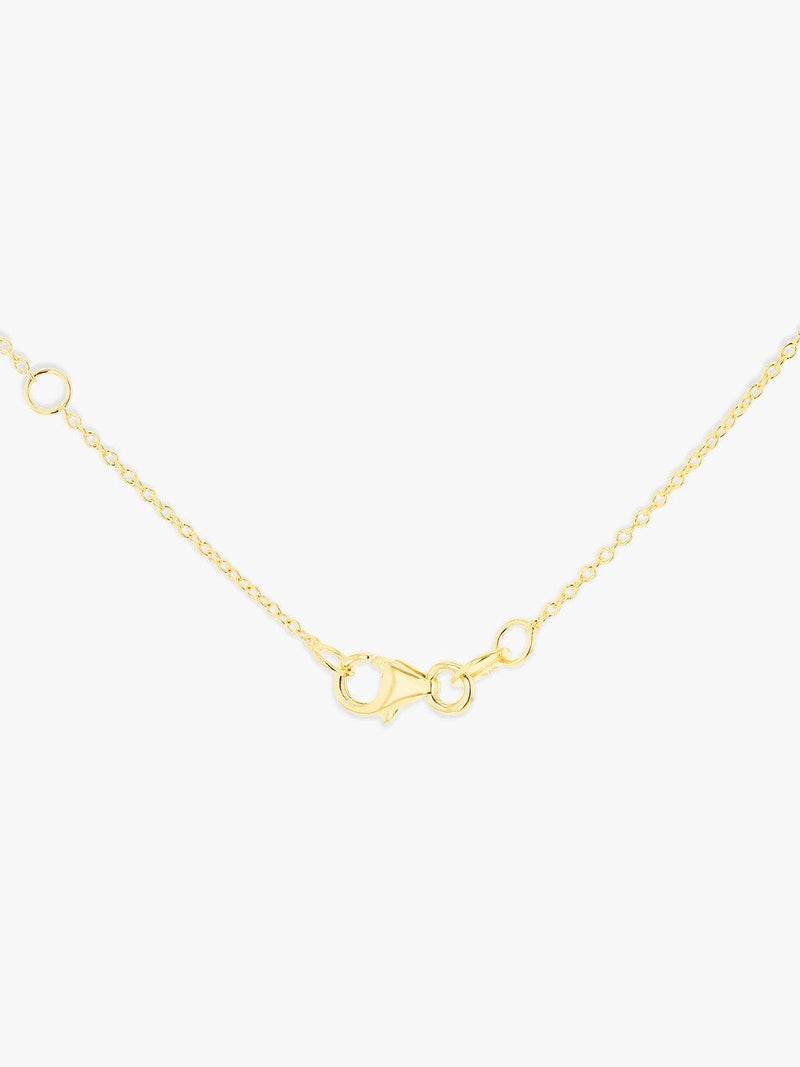 IBB 9ct gold freshwater pearl lariat necklace, UK version