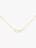 IBB 9ct gold freshwater pearl cubic zirconia pendant necklace 46cm, UK version