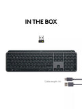 Logitech MX Keys S wireless keyboard graphite - British product