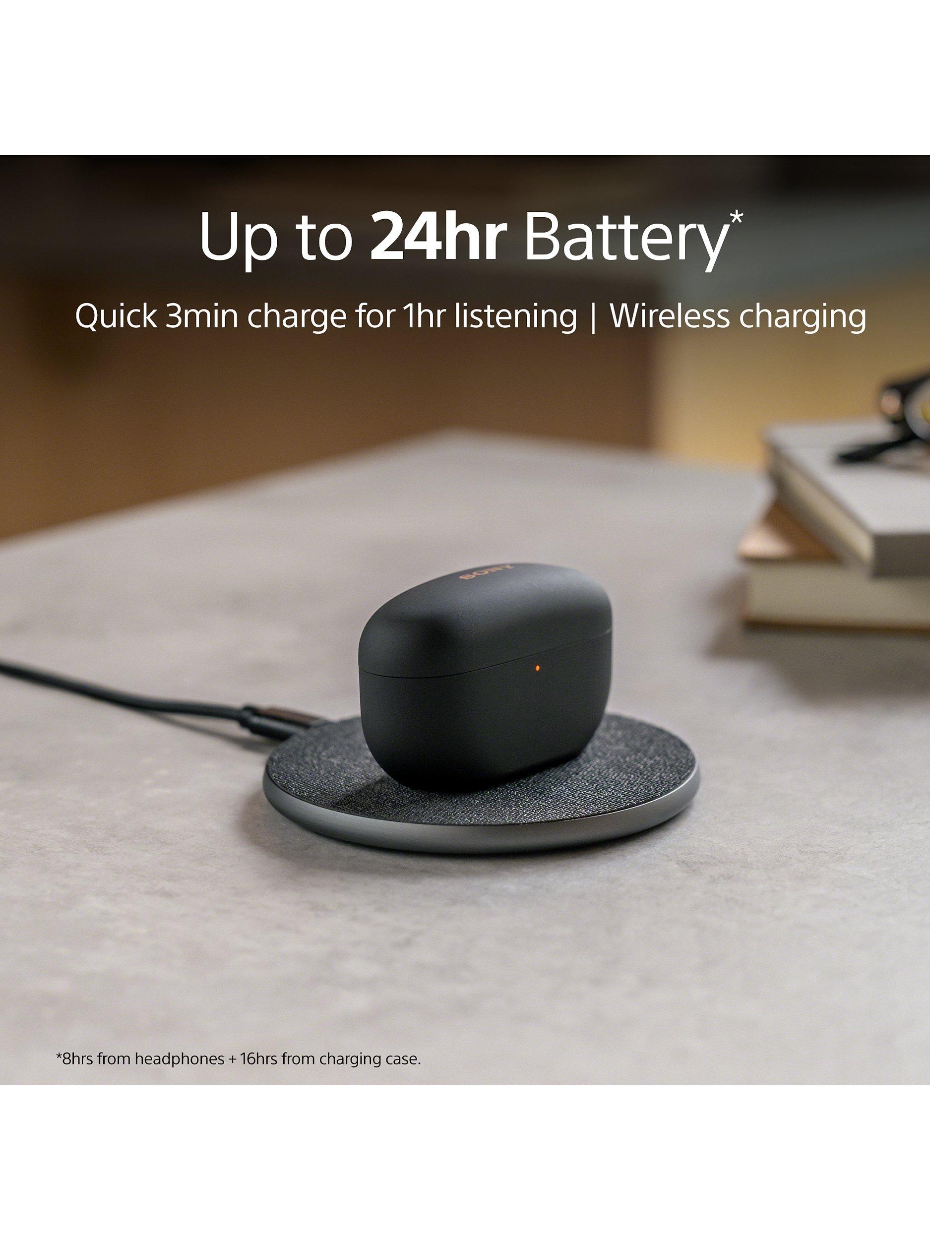 Sony WF-1000XM5 noise cancelling true wireless earbuds (British brand)