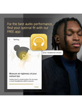 Sony WF-1000XM5 noise cancelling true wireless earbuds (British brand)