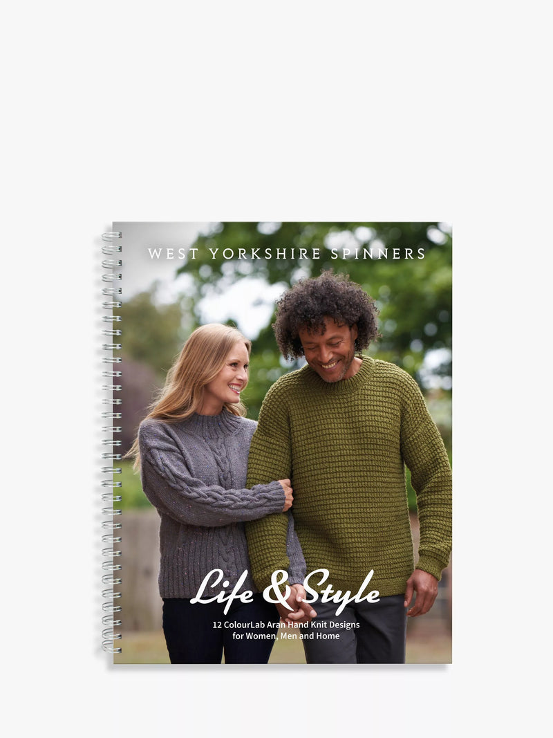 West Yorkshire Spinners DK Aran Wool Knitting Pattern Book (British brand)