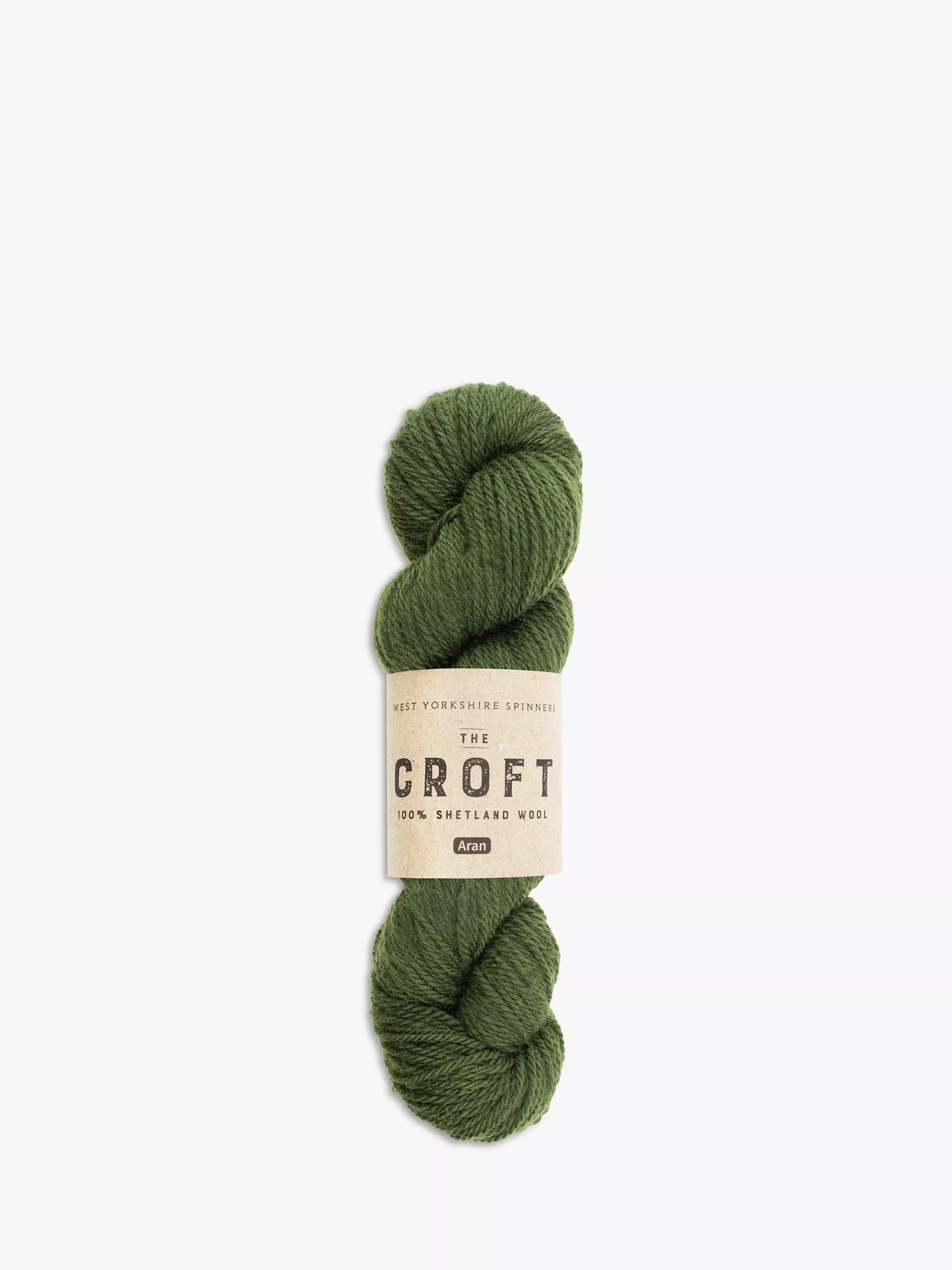 Pure Shetland Wool Aran Yarn 100g for Hand Knitting