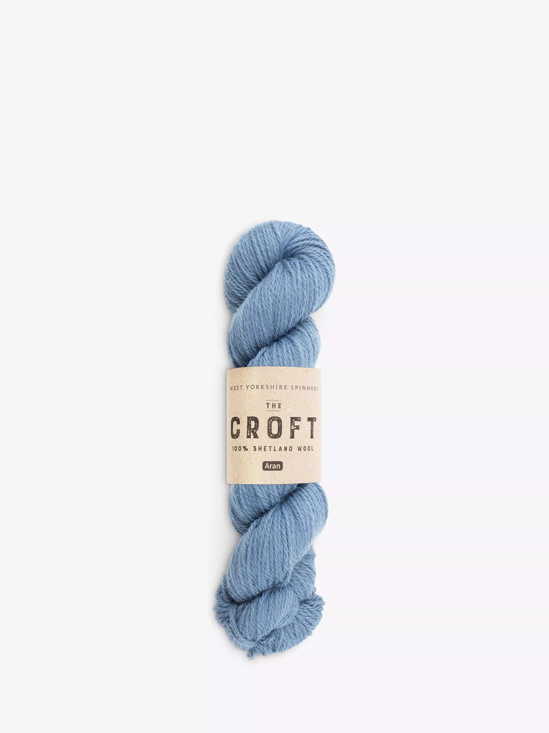 Pure Shetland Wool Aran Yarn 100g for Hand Knitting