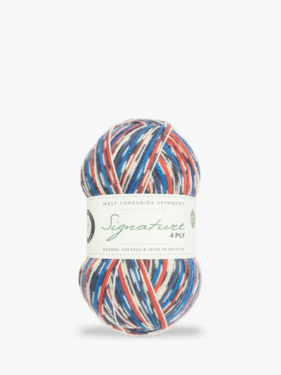 Fil à tricoter 4 fils West Yorkshire Spinners Signature Hirondelle 100G