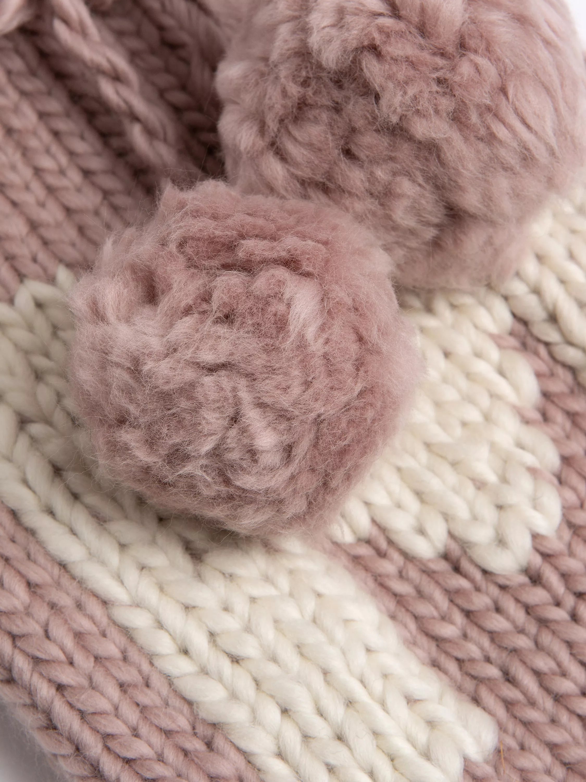 Wool Couture monogram hot water bottle cover knitting kit (British brand)