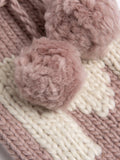 Wool Couture monogram hot water bottle cover knitting kit (British brand)