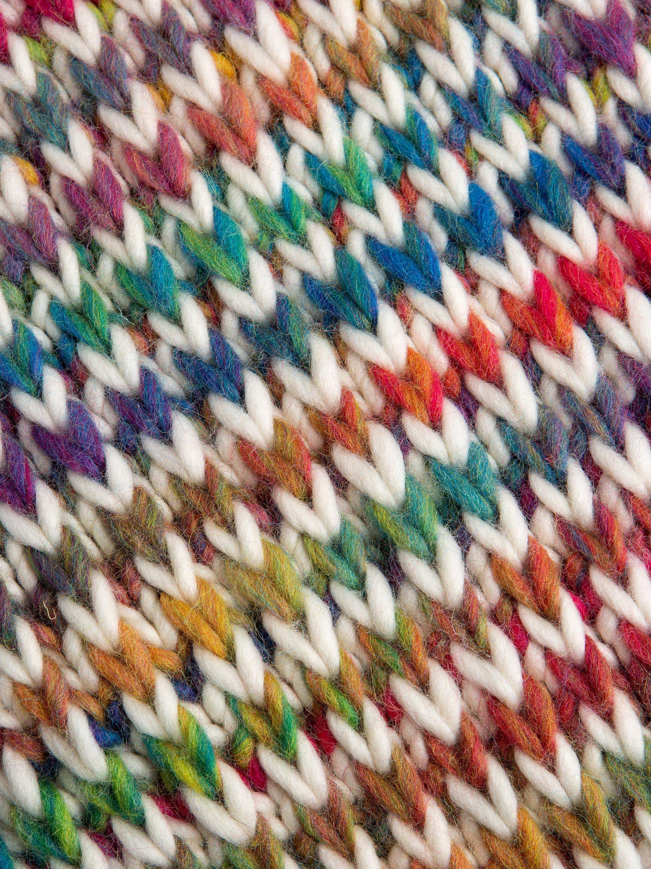 Wool Couture Ellie Blanket Knitting Kit, UK version