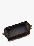 Loake Thames vegetable-tanned leather wash bag, UK version