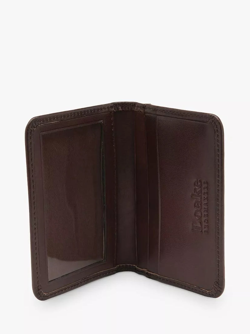 Loake Fenchurch leather card holder (British brand)