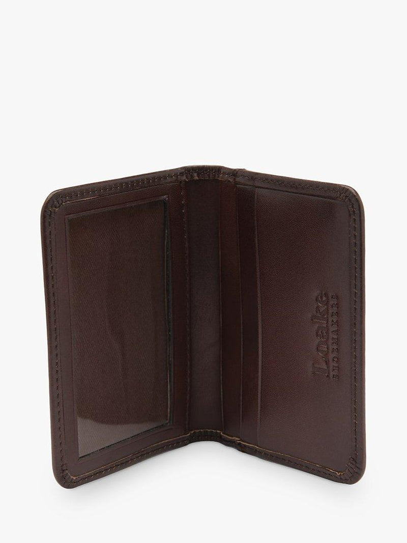 Loake Fenchurch leather card holder (British brand)