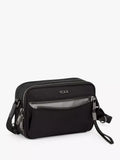 TUMI Voyageur Langley Umhängetasche Schwarz Gunmetal - Britisches Produkt