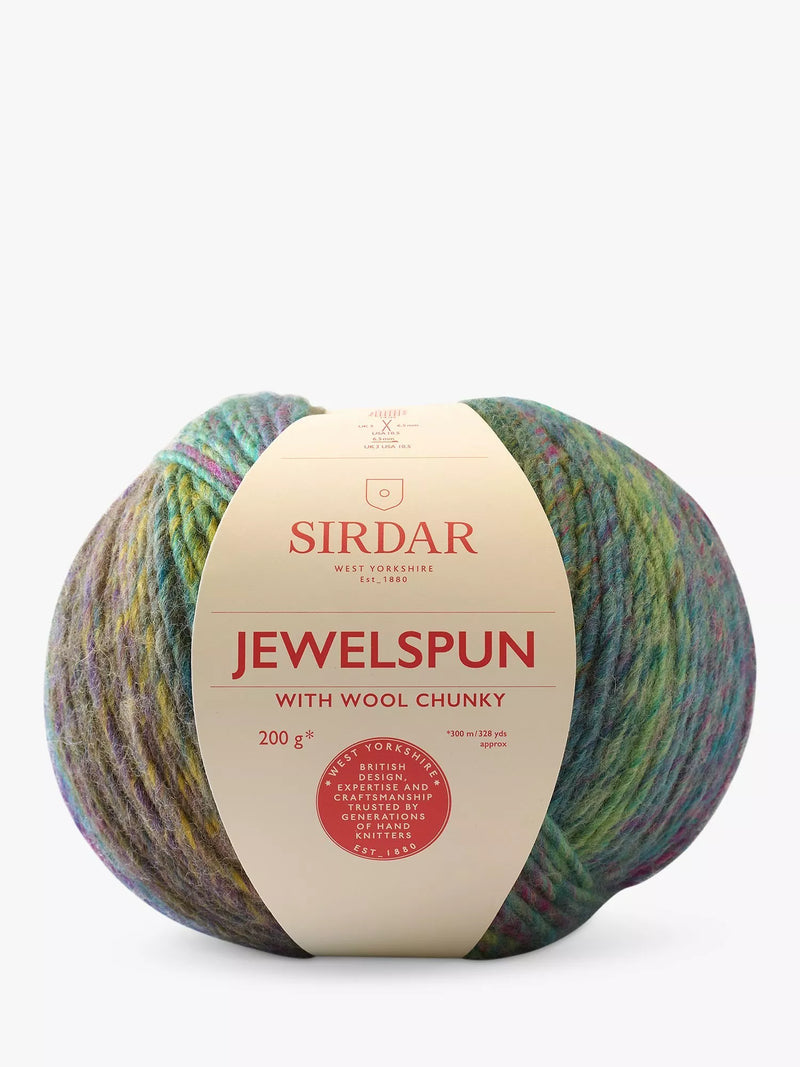 Laine à tricoter épaisse Sirdar Jewelspun 200g