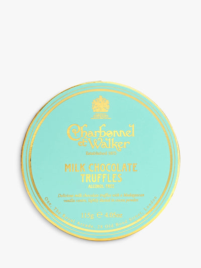 Truffes au Chocolat au Lait avec Centre Vanille, Cacaotées, 115g
