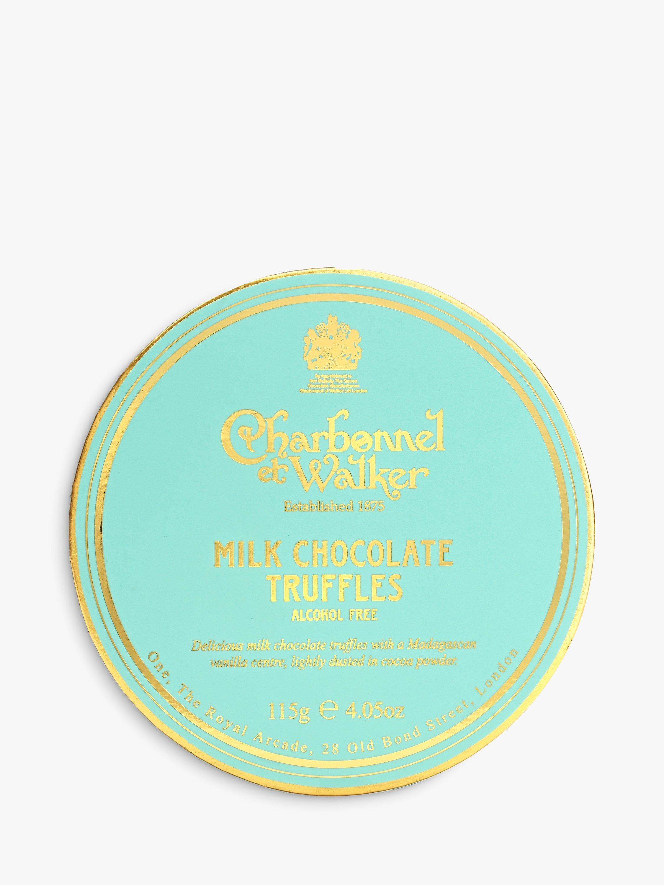 Charbonnel et Walker milk chocolate truffles with vanilla centre, 115g - British product