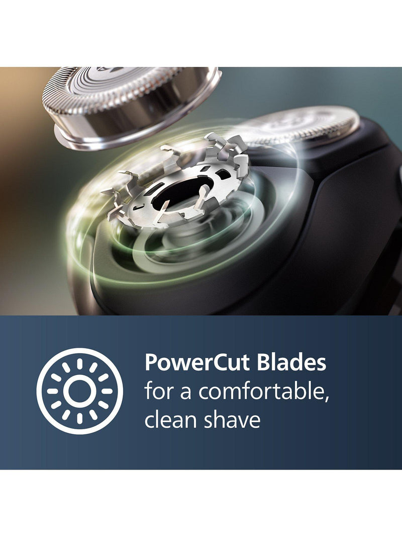 Philips electric shaver in Ash Gold, imported from the UK