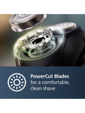Philips electric shaver in Ash Gold, imported from the UK