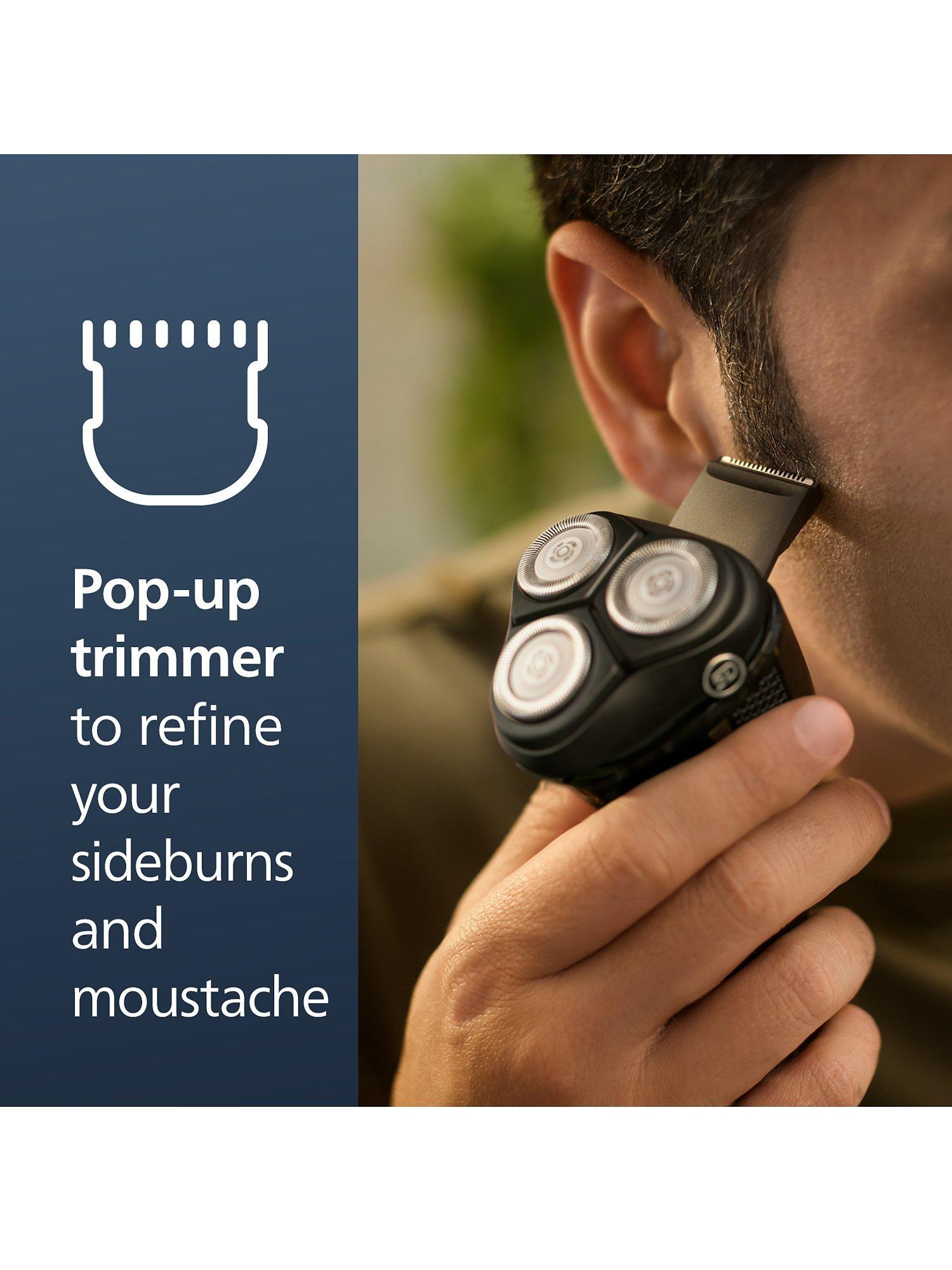 Philips electric shaver in Ash Gold, imported from the UK