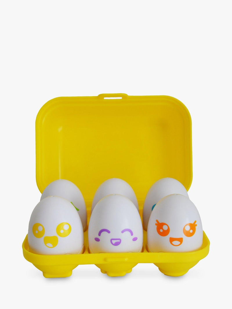 TOMY Hide & Squeak Eggs Babyspielzeug (britische Marke)