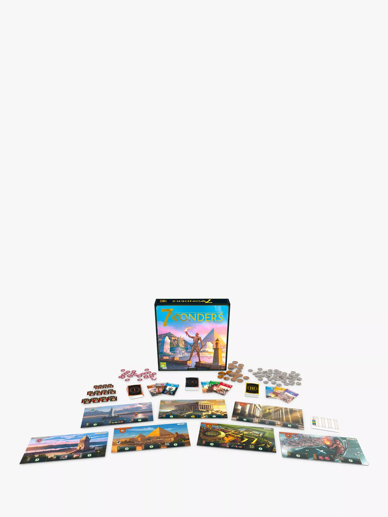 Asmodee 7 Wonders board game - British product