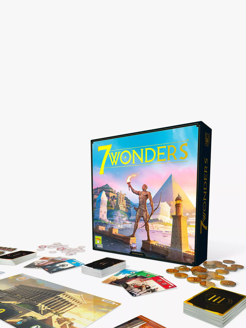 Asmodee 7 Wonders board game - British product