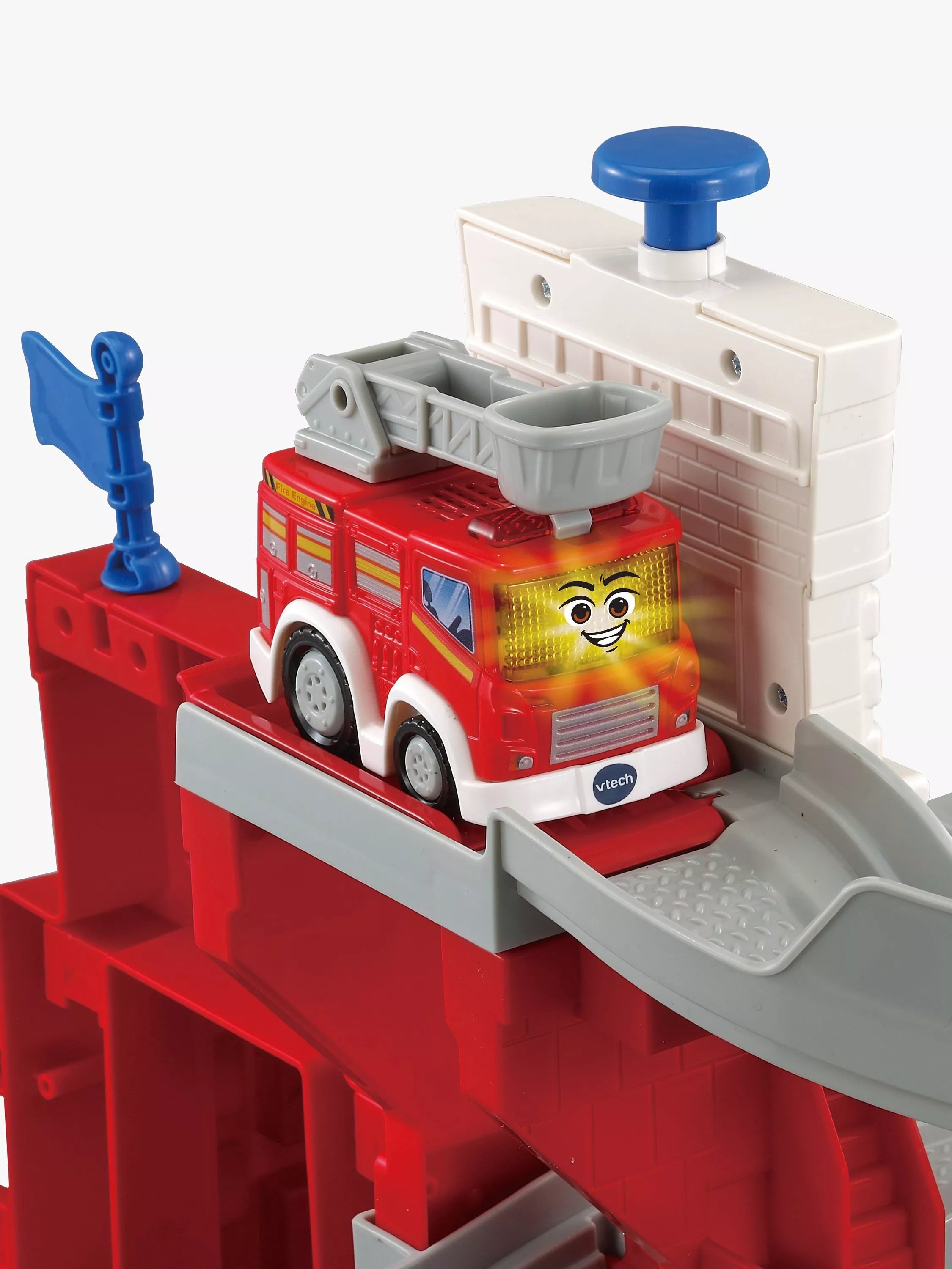 VTech Toot-Toot Drivers Fire Station Set (British brand)