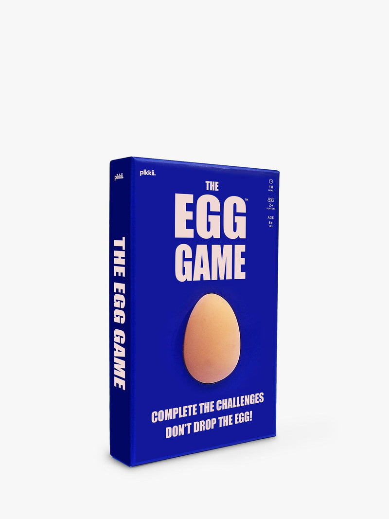 Pikkii egg game with fake egg and 100 challenges, imported from the UK