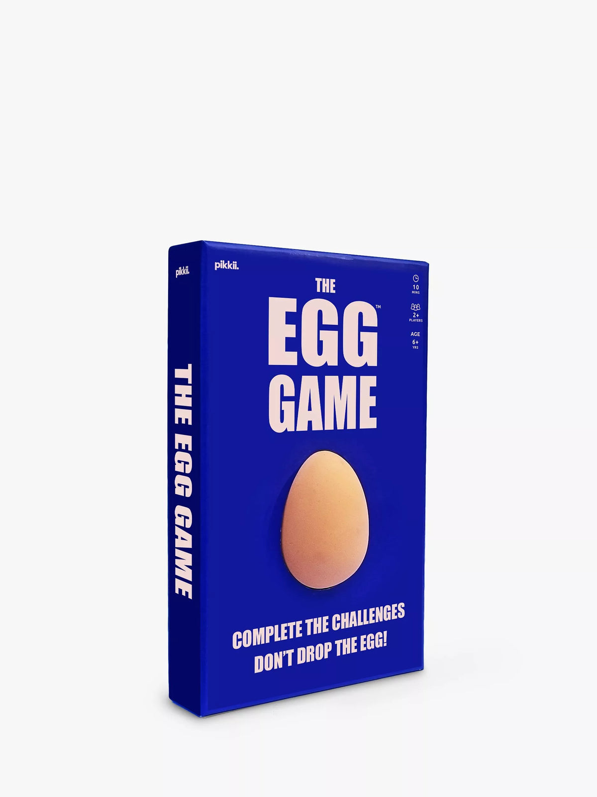 Pikkii egg game with fake egg and 100 challenges, imported from the UK
