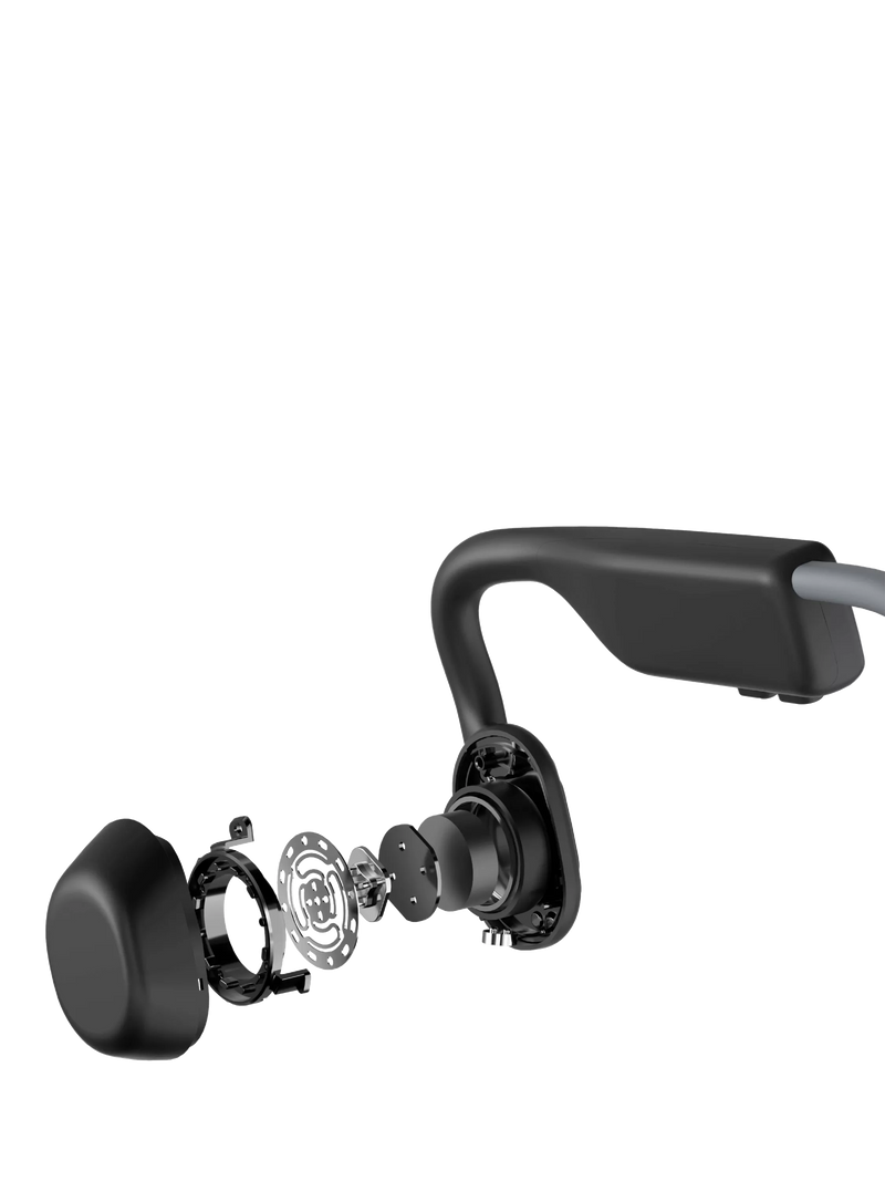 Shokz OpenMove bone conduction headphones Grey - British product