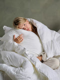 Bedfolk soft kingsize duck down pillow - British product