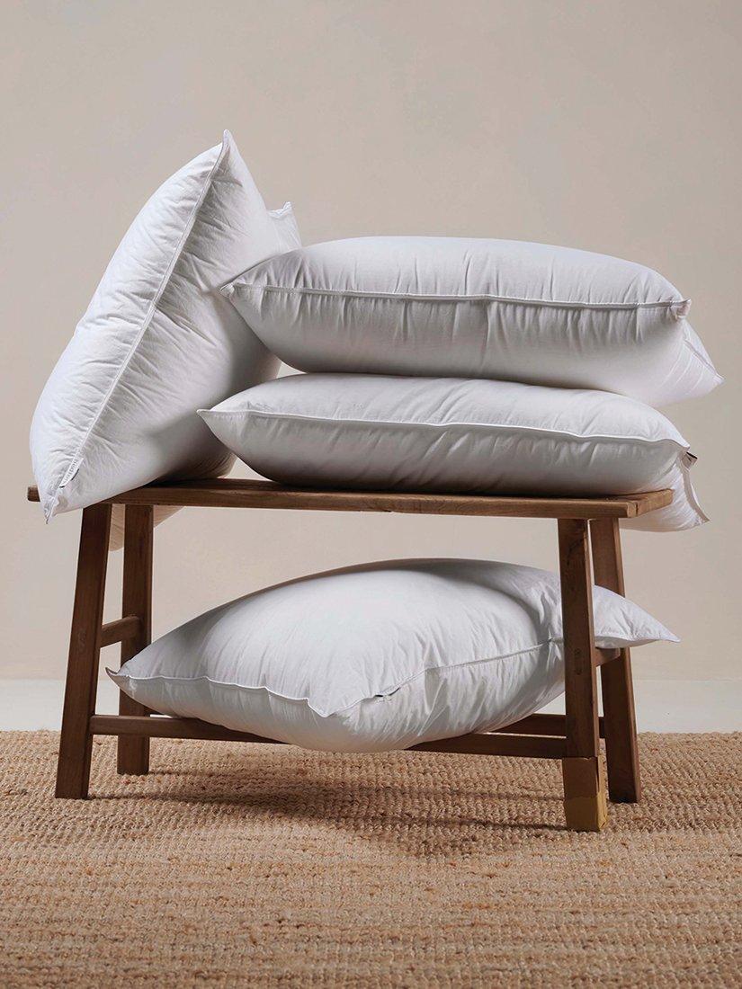 Bedfolk duck down kingsize pillow, medium - British product