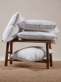 Bedfolk duck down kingsize pillow, medium - British product