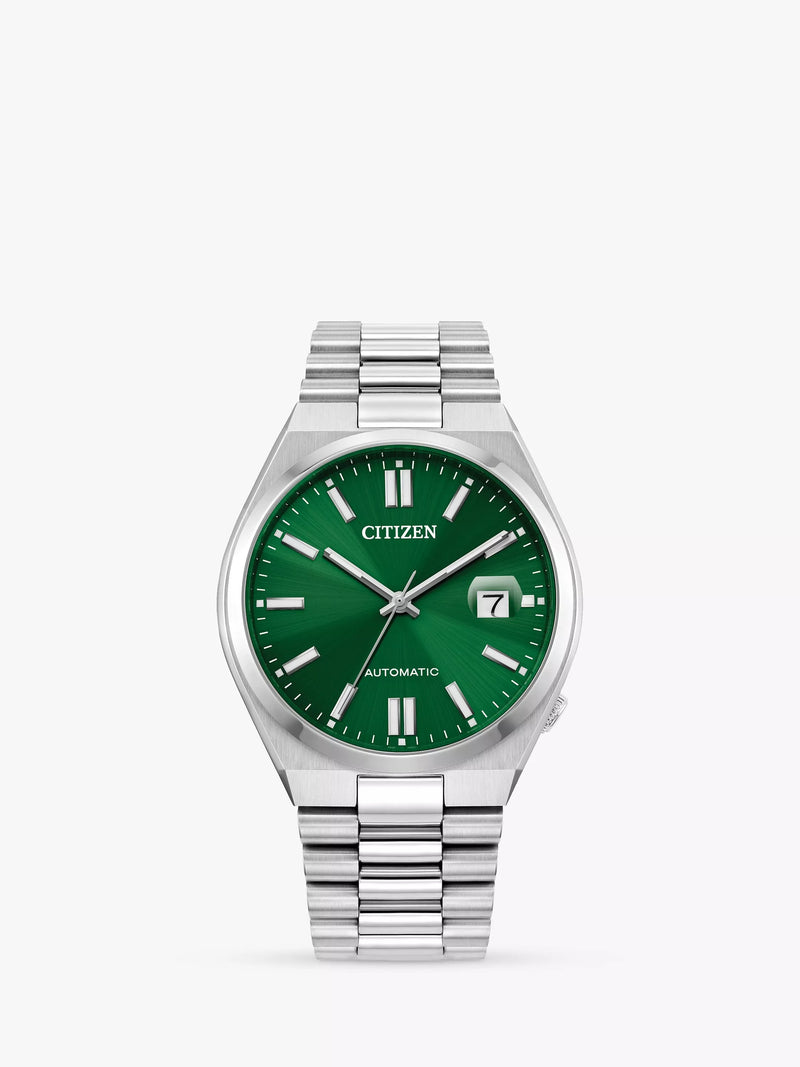 Citizen Tsuyosa Unisex Automatikuhr mit Sonnenschliff-Zifferblatt, 40mm