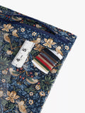 John Lewis Strawberry Thief craft storage pouch in navy, UK version