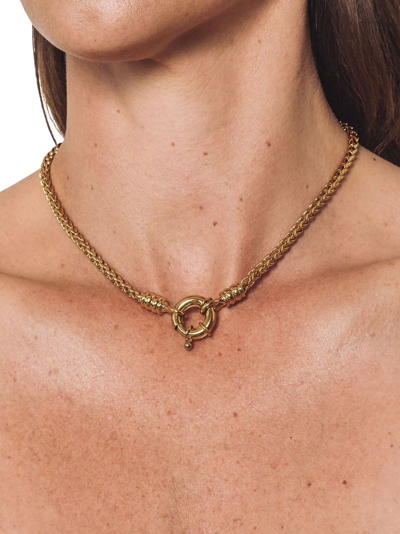 Eclectica pre-loved chunky spiga chain necklace (British brand)