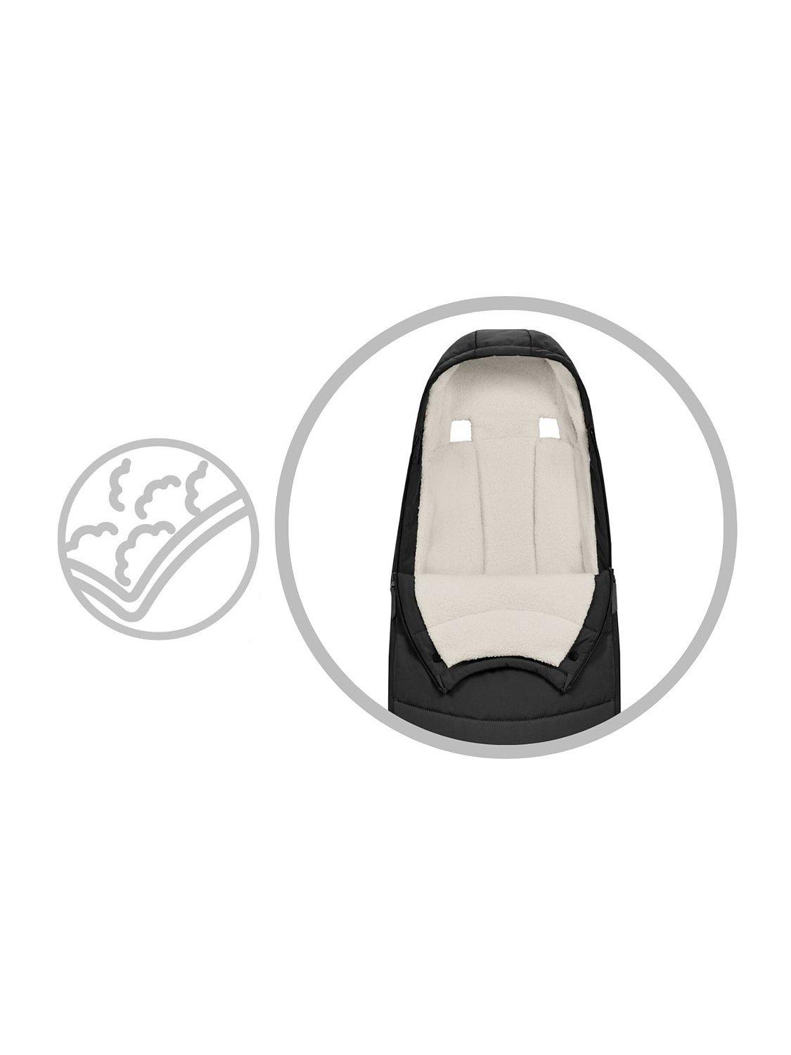 Cybex Platinum pushchair footmuff - British product