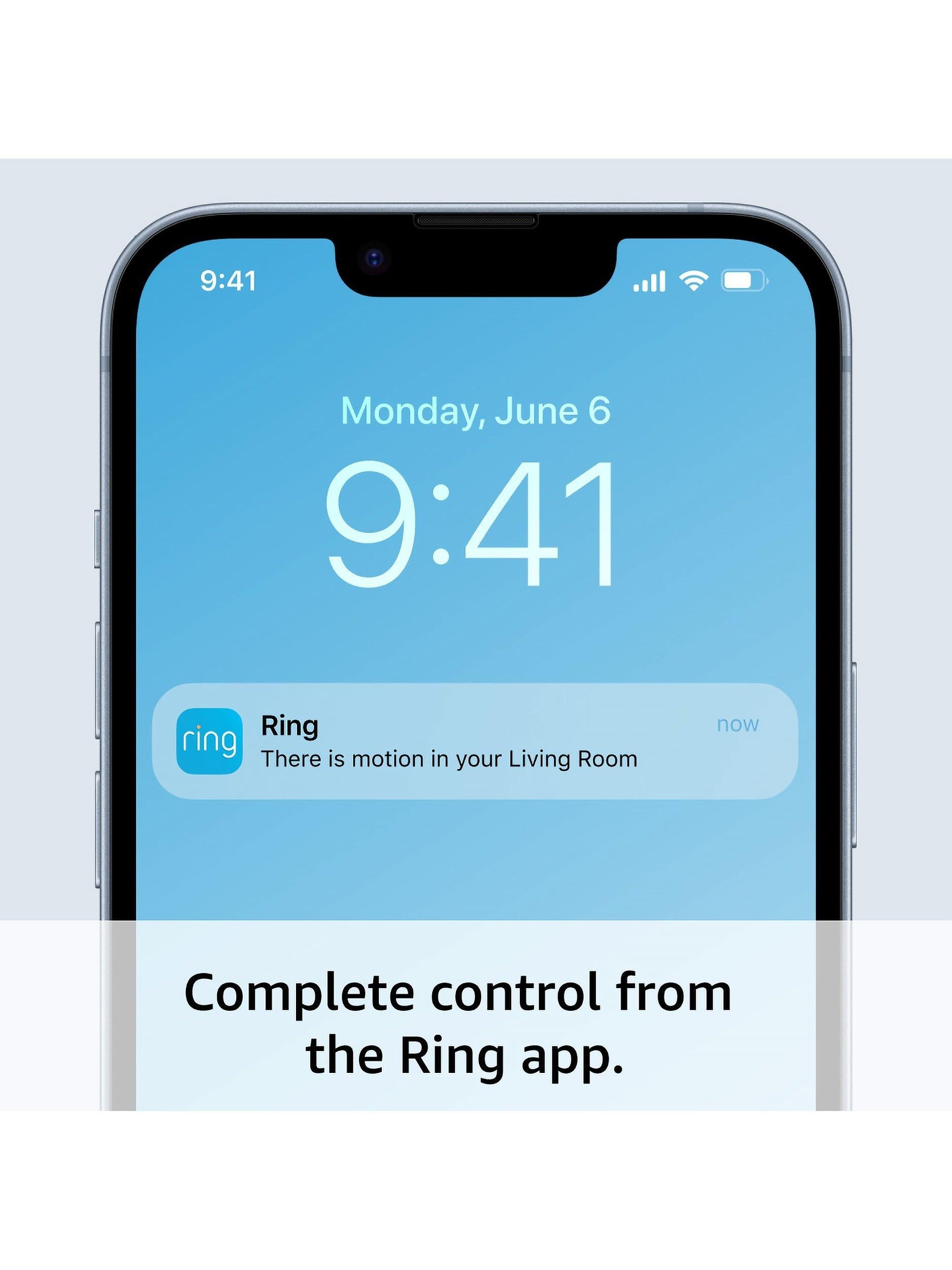 كاميرا Ring الداخلية الجيل الثاني عبوة من 2 - منتج بريطاني