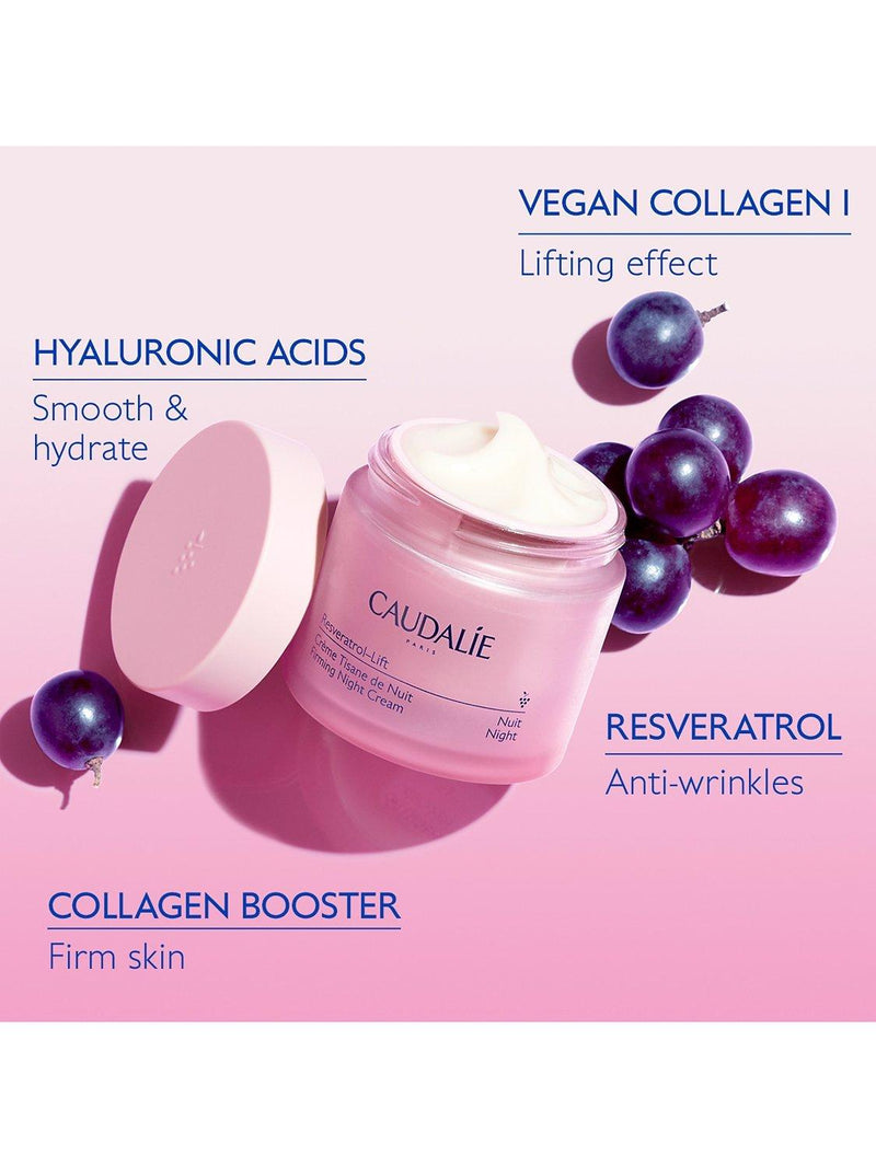 Caudalie Resveratrol-Lift Firming Night Cream Refill 50ml - British product